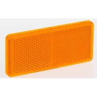 Catadioptru cu adeziv galben 90x40, DOB035-Z Fristom