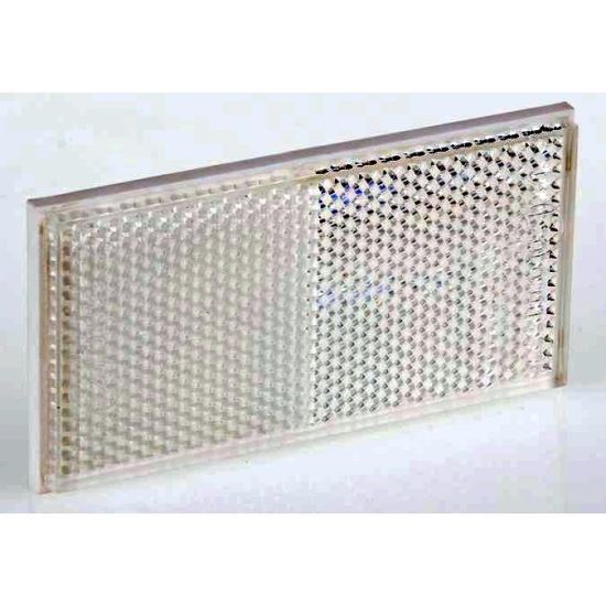 Catadioptru cu adeziv alb 92x47, 92x47-PB Fristom