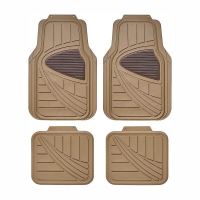 Set 4 covorase universale, 71x50, ajustabile, bej, Delta10 Car+