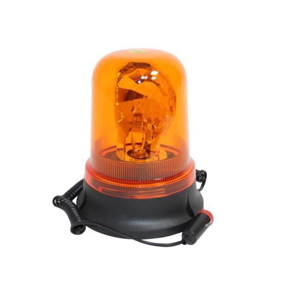 Girofar 12V, h200, prindere cu magnet, bec H1, 51066 Art