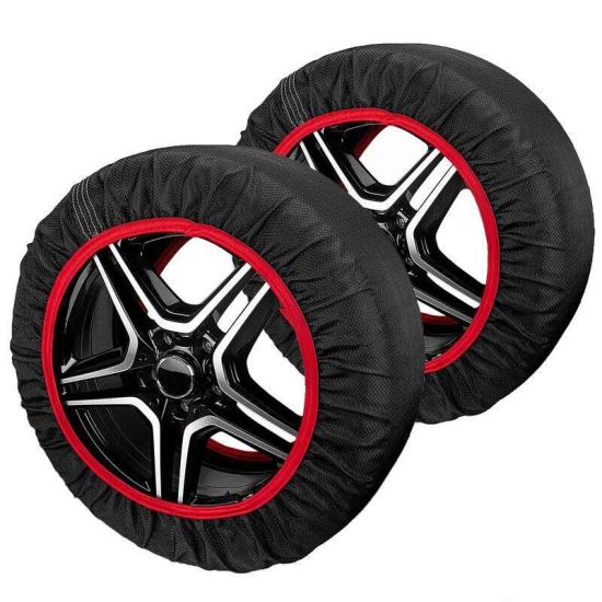 Set 2 huse antiderapante zapada, marimea L, 14''- 20'', Snow Grip Pro 735.53 Heyner 