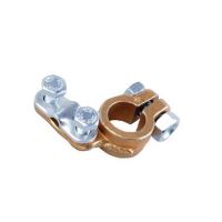 Borne acumulator cupru L 4,5x3.2, grosime 4mm cu placuta minus Saper S1