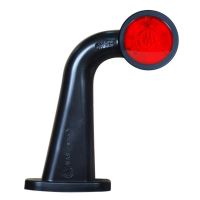 Lampa gabarit cu brat 187mm, oblic 45°, LED, AngelEye, dreapta, 499BCP WAS