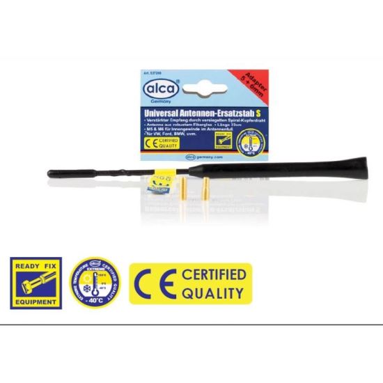 Antena tija 23cm, 2 adaptori 5 si 6mm 537.20 Alca