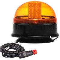 Girofar 12/24V, h117, 60 LED-uri, prindere cu magnet si ventuza, Trekker CA 8183 247Lighting