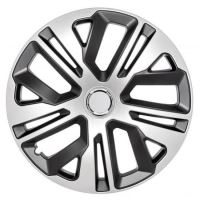 Capace roti 14'' Jestic Raven II cu inel, grafit si argintiu