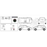 Autocolant Car Deco Spider