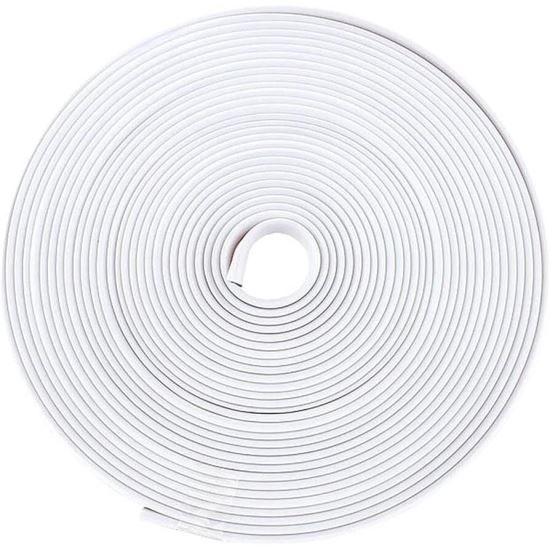 Rola banda de protectie pentru marginea jantelor, 13" la 22", adeziva, 8m, culoarea alba