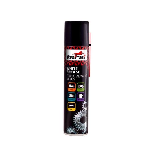 Spray vaselina alba cu Litiu 400ml White Grease 18410 Feral