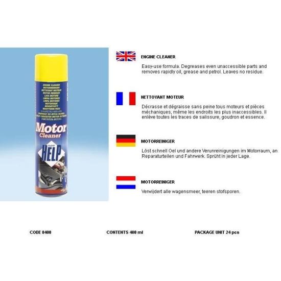Spray degresant pentru motor 400ml Help Italy