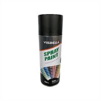 Spray vopsea negru mat, 400ml, 004 52718 Visbella 