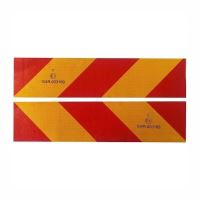Autocolant reflectorizant vehicul scurt, in dungi, 560x140mm, set 2 bucati, P209-1S Stickers Par