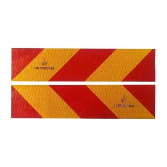 Autocolant reflectorizant vehicul scurt, in dungi, 560x140mm, set 2 bucati, P209-1S Stickers Par