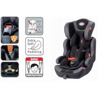 Scaun auto copii grupa 1+2+3 "MultiProtect ERGO SP", negru, 791.10 Heyner
