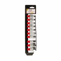 Set chei tubulare E8-24 Torx S10 (10 bucati - 1/2") 443.00 Heyner