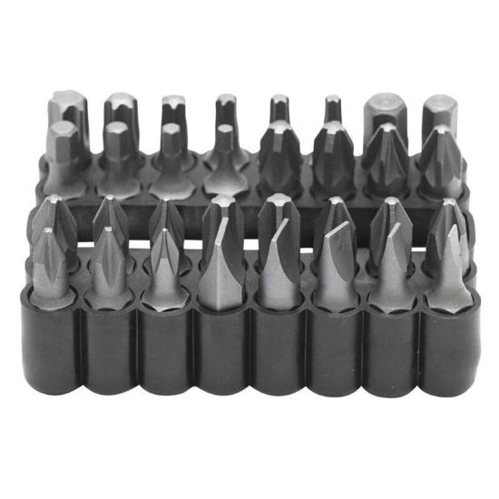 Set 33 biti cu prelungitor pentru surubelnita 78030 Breckner