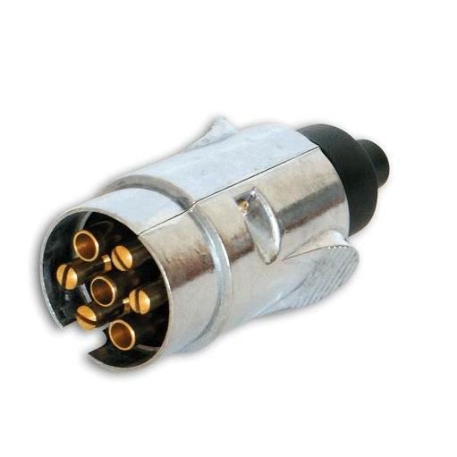 Fisa remorca 7 pini, 12V, metal WGN002/k Hico