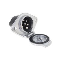 Priza remorca 7 pini, 24V, metal, tip N WGN008/k Hico