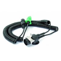 Cablu curent camion 24V, 3.5m, tip Y, cu adaptor de la 15pini la 7 pini N/S, Eco 42956.4340 Reflex-Allen