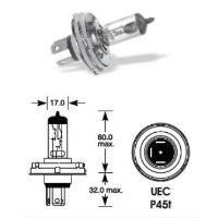 Bec H4 12V 60/55W P45, TES1306 SUMEX 