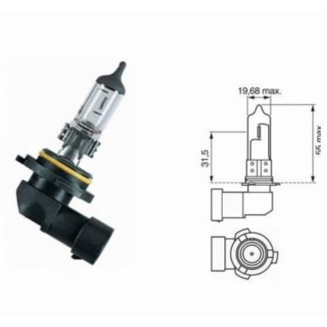 Bec HB4 12V/55W P22D 9006 Blister HCV Series CAR+, TES1196