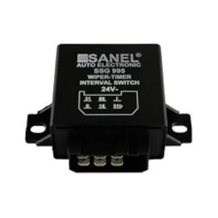Releu temporizator stergatoare parbriz 24V 6pini SANEL SSG995