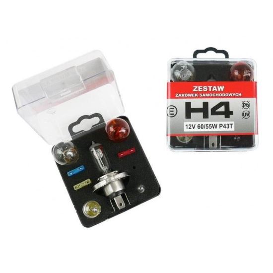 Caseta becuri H4 12V Logan P43 42450 CarCo