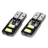 Set 2 becuri T10, 4 LED-uri, 12V W5W Canbus 01630 Amio