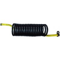 Furtun aer 2xM16 4m Typ A.Unicoil 72220, 1442 negru galben Reflex-Allen