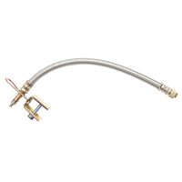 Prelungitor valva din impletitura metalica cu clips cu surub 28cm AC12