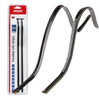 Banda Led Flexibila, COB, alb, 2x30cm, 12V, Amio 04575