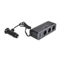 Stecher 3 prize 12 / 24V cu fir si USB 7519 Automax