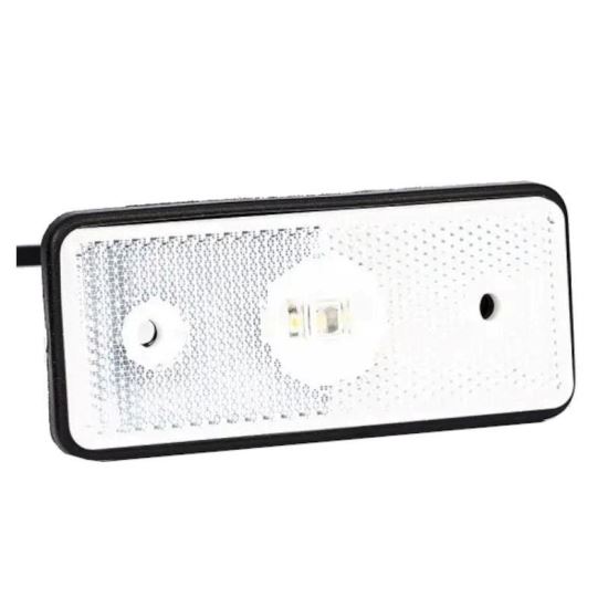 Lampa gabarit 110x45, LED, alba, 12-36V, MD-013-B Fristom