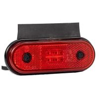 Lampa gabarit 118x46, LED, rosie, cu suport, 12-36V, FT-020-C+K Fristom 