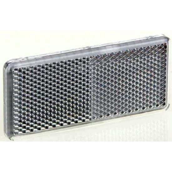 Catadioptru cu adeziv alb 90x40, DOB-035-B Fristom