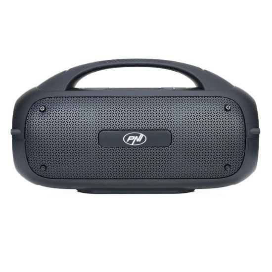 Boxa portabila PNI FunBox BT600, cu Bluetooth, 65W, MP3 player, cititor card, USB, microfon fara fir, acumulator 4400mAh, IPX4