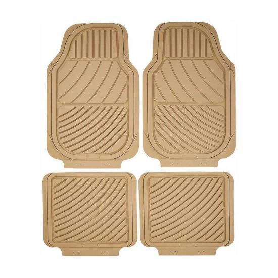 Set 4 covorase universale, 71x45, ajustabile, bej, CARAT10 Car+