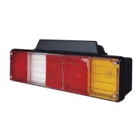 Lampa spate 396x104, 6 functii, cu numar, stiuri, stanga, LT50nr Promot