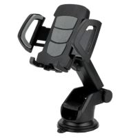 Suport telefon cu ventuza, picior telescopic, KURT 42860 CarCo