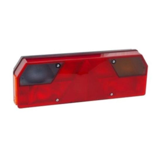 Lampa spate 420x140, 8 functii, cu triunghi si mufa, dreapta L2024 TruckLed