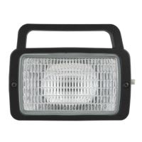 Proiector lucru 156x92, cu intrerupator si maner, LPR4.26075 Wesem