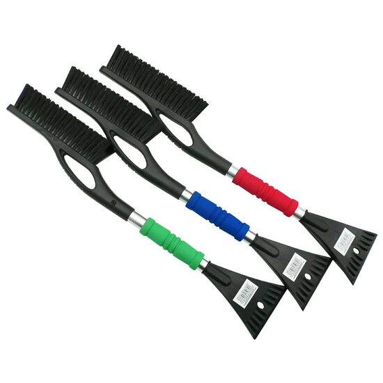 Racleta gheata cu perie, 60cm, maner moale,  61537 CarCo