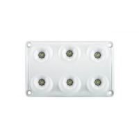 Lampa interior plafoniera, 120x75, 5 LED-uri, alba LWD 2154 Horpol