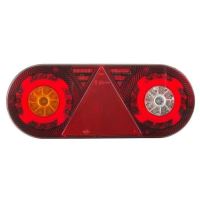 Lampa stop 363x143, 6 functii cu triunghi, LED, stanga, Neon, STELLA LZD 2550 Horpol