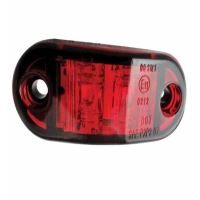 Lampa gabarit 65x28, LED, 10-30V, rosie CA 6095R 247Lighting