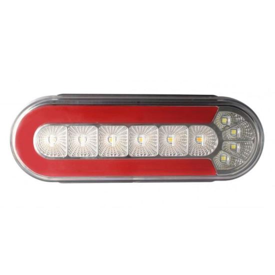 Lampa spate 165x80, 4 functii, LED Neon, semnalizare dinamica, stanga/dreapta, L1873 TruckLed