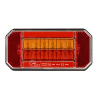 Lampa spate 165x80, 3 functii, LED Neon, 12/24V, semnalizare dinamica, dreapta L1875 TruckLed