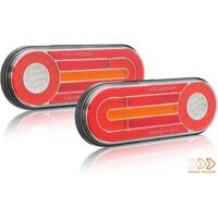 Lampa spate 275x95, 5 functii, LED Neon, cu semnalizare dinamica, L1889 TruckLed, stanga - dreapta