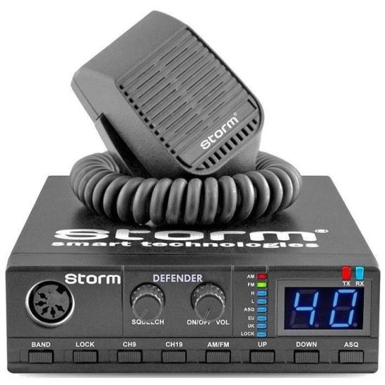 Statie radio STORM reglabila 4-8-15W Defender II, HL, ASQ