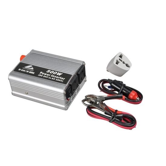 Invertor auto din 24V in 220V, 500W, 6963 Automax